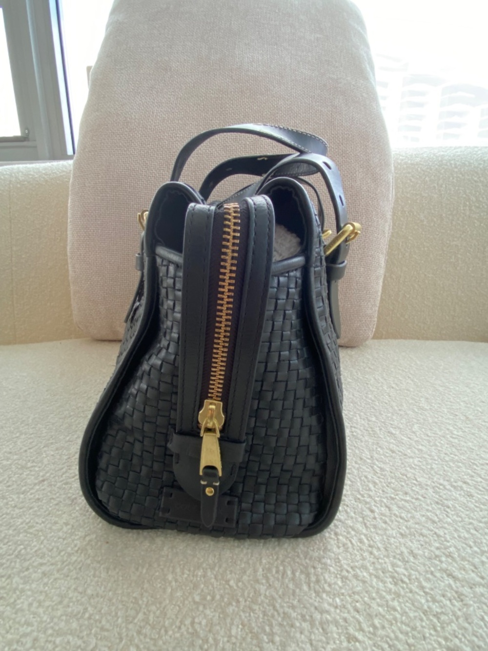 Cole Haan woven leather bag - Picture 2 of 9